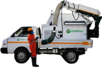 Litter Picker Sewer Suction Machine - Capacity: 1000 Ltr