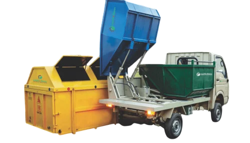80 Hp Twin Dumper Placer - Color: White