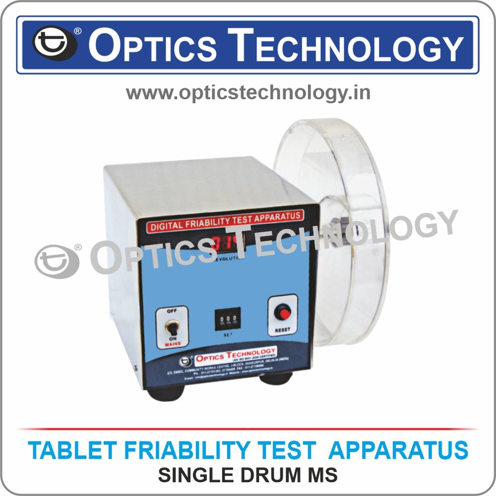 TABLET FRIABILITY TEST APPARATUS (SINGLE / DOUBLE DRUM)