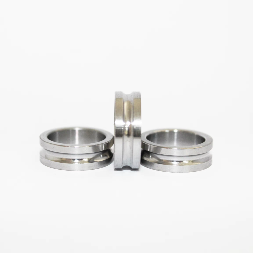 Oem Customized Cnc Ring Deep Groove Ball Bearing Ring - Color: Silver