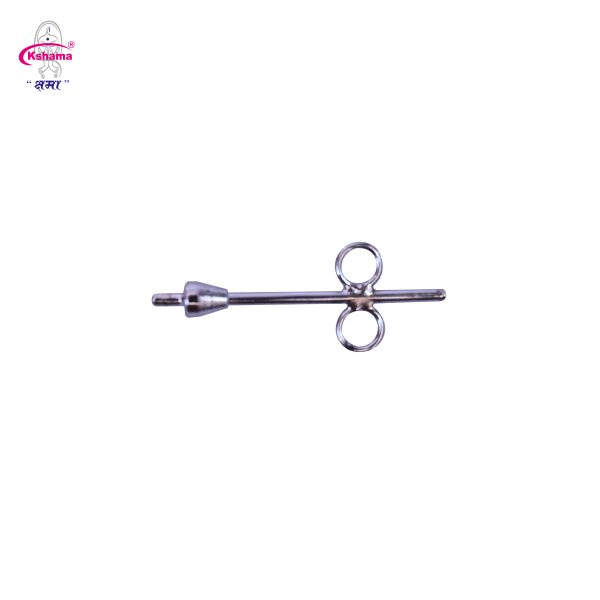 Teat Plug Ring Metal I Veterinary Surgical Instrument (3 Pcs) - Color: Silver