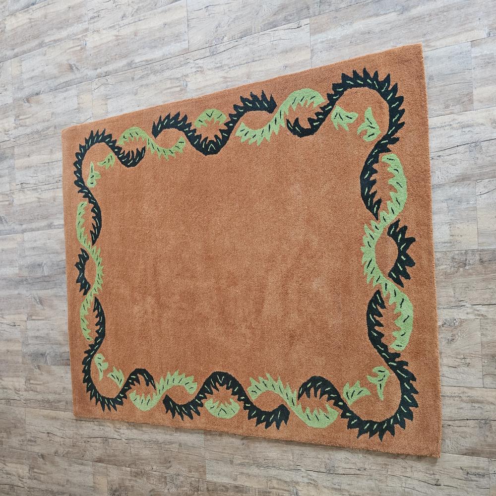 Handwoven Rug - Backing Material: Anti-slip Latex