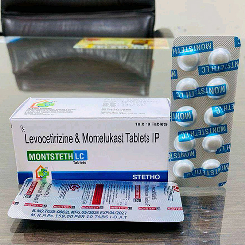 Levocetirizine & Montelukast Tablets IP