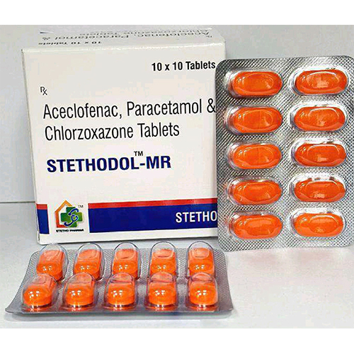 Aceclofenac Paracetamol & Chlorzoxazone Tablets