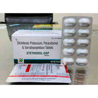 Diclofenac Potassium Paracetamol & Serratiopeptidase Tablets