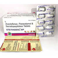 Aceclofenac Paracetamol & Serratiopeptidase Tablets