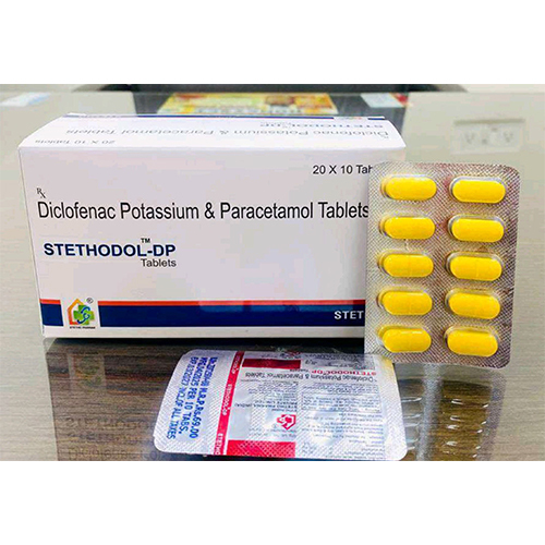 Diclofenac Potassium & Paracetamol Tablets