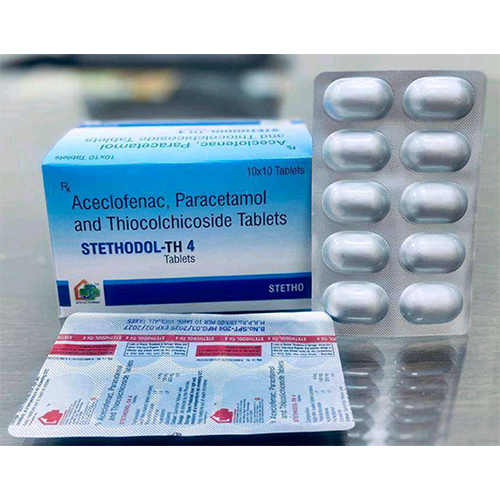 Aceclofenac Paracetamol and Thiocolchicoside Tablets