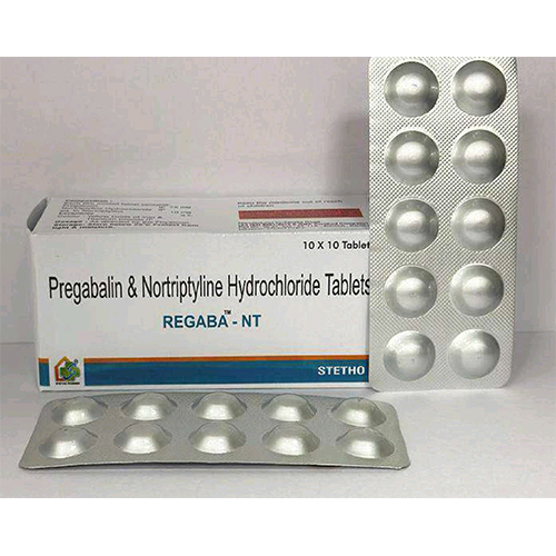 Pregabalin & Nortriptyline Hydrochloride Tablets