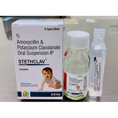 Amoxycillin & Potassium Clavulanate Oral Suspension IP