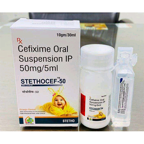 Cefixime Oral Suspenion IP 50mg 5ml