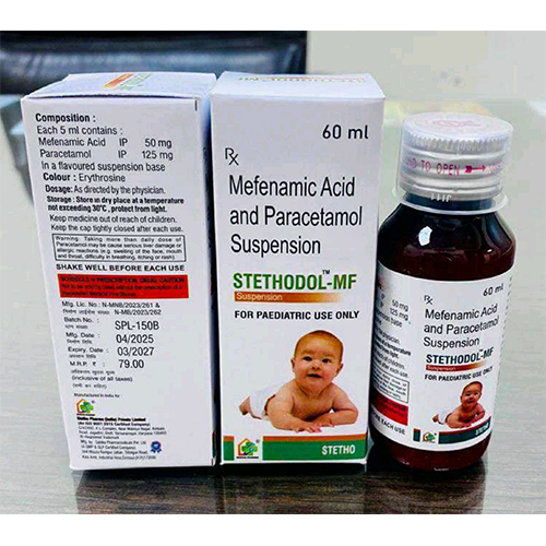 Mefenamic Acid and Paracetamol Suspenion
