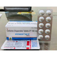 Cefixime Dispersible Tablets Ip 100 Mg - 100 Mg Oral Antibiotic | Easy-to-swallow Format For Children & Elderly, Treats Various Bacterial Infections