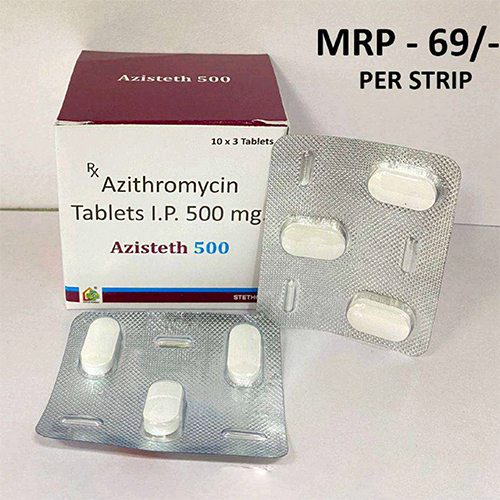 Azithromycin Tablets IP 500mg