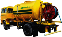 Truck Mounted Sewer Jetting Machine - Capacity: 5000 Ltr