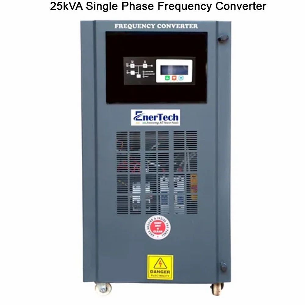 25kVA Single Phase Frequency Converter, For Industrial
