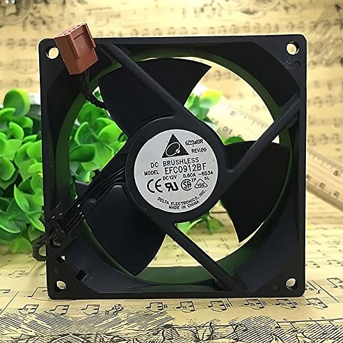 Delta EFC0912BF KG885 12V 0.60A 9CM 9032 4-Wire Thermal Fan