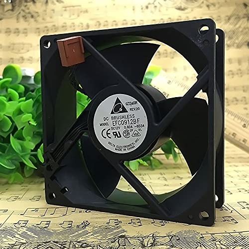 Delta EFC0912BF KG885 12V 0.60A 9CM 9032 4-Wire Thermal Fan