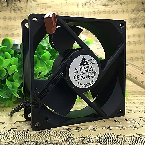 Delta EFC0912BF KG885 12V 0.60A 9CM 9032 4-Wire Thermal Fan