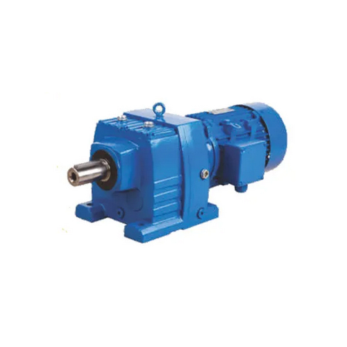 Inline Helical Gearbox - Color: Sky Blue