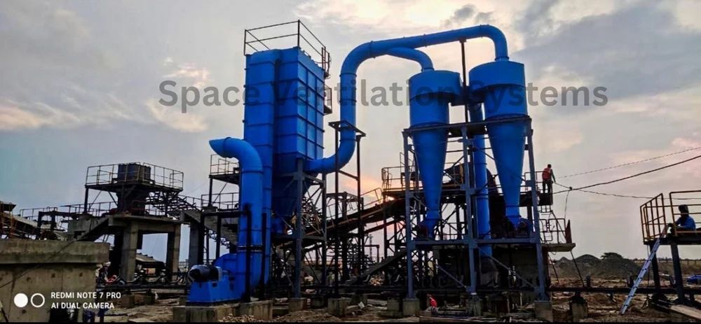 Cyclone Dust Collector - Belt Diameter: Nil Meter (M)