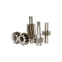 Loose Gear & Shaft - Color: Silver