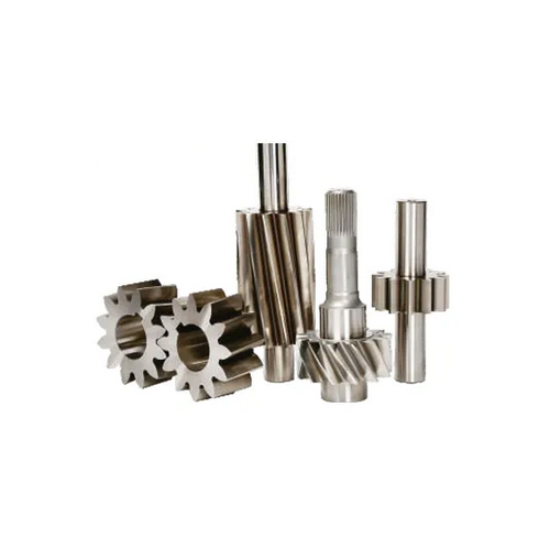Ground Gear & Shaft - Color: Silver