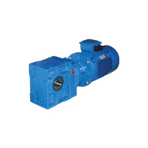 Helical Bevel Gearbox - Color: Sky Blue