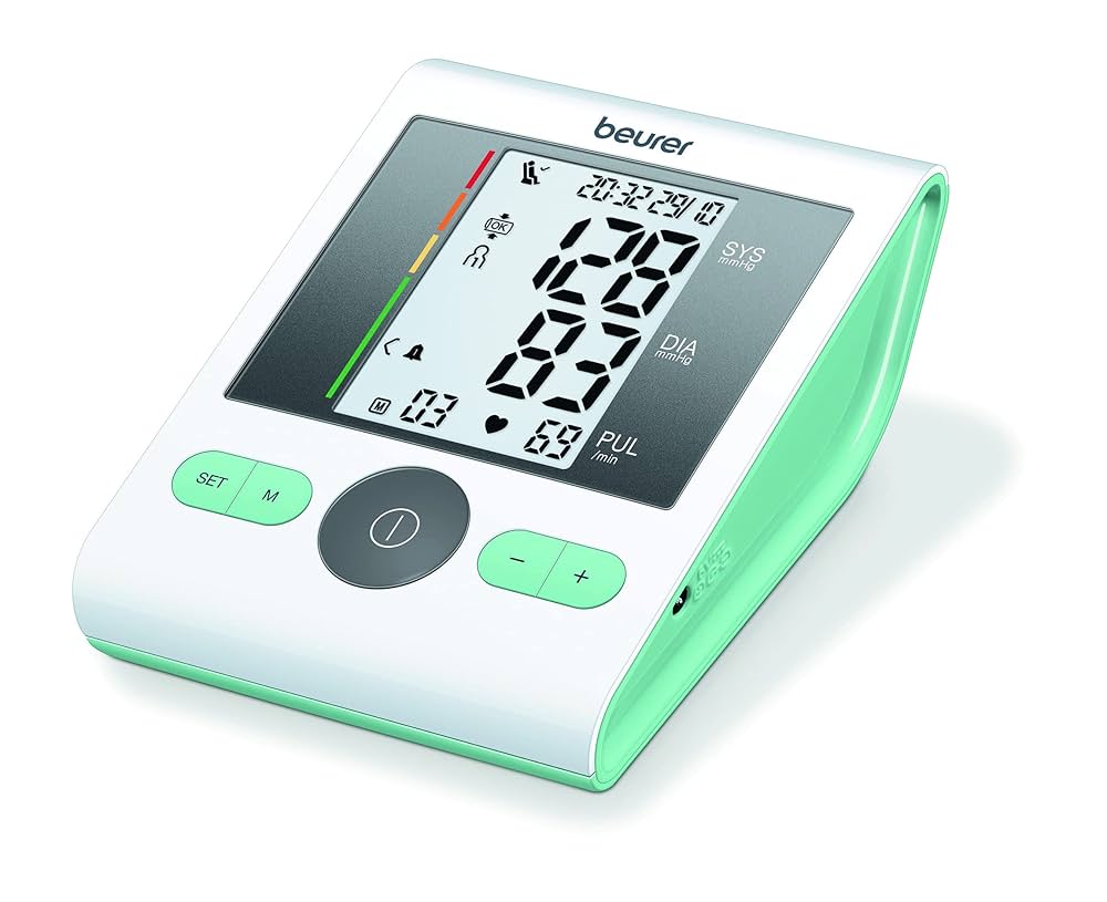 Beurer Bm 29 Fully Automatic Digital Upper Arm Blood Pressure Monitor - Color: White