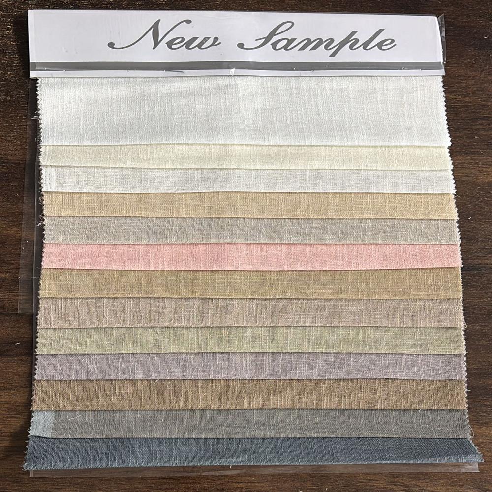 Linen Sheer Curtain Fabric