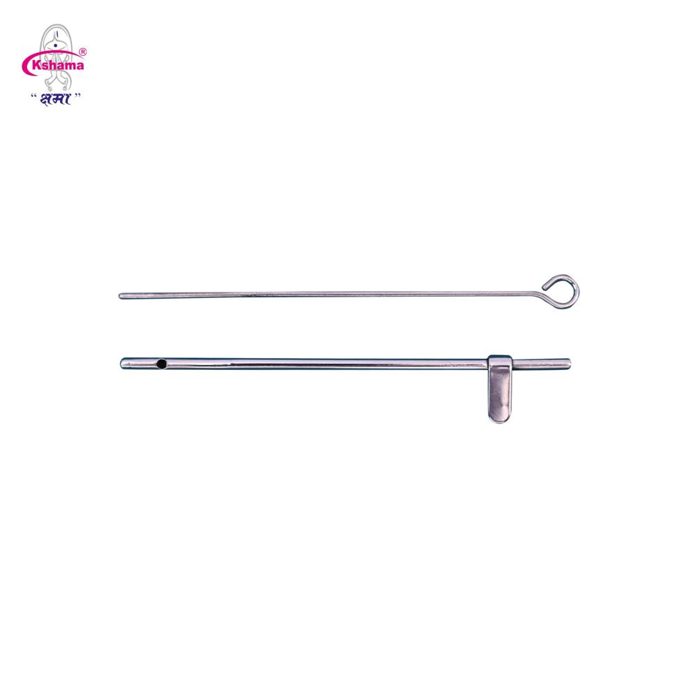 Stainless Steel Milk Siphon Simple For Teat Treatment - Color: Silver