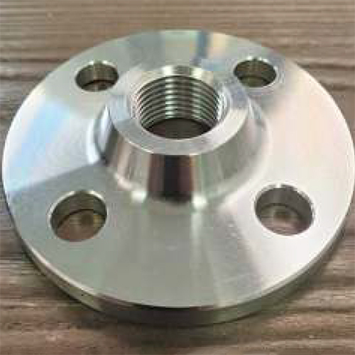 Threaded Flange - Color: Silver