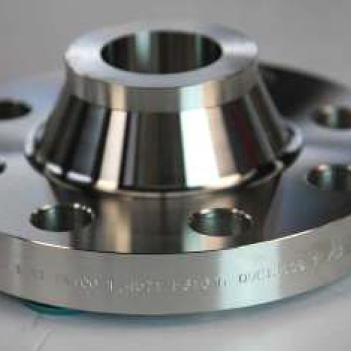 Weld Neck Flange - Color: Silver