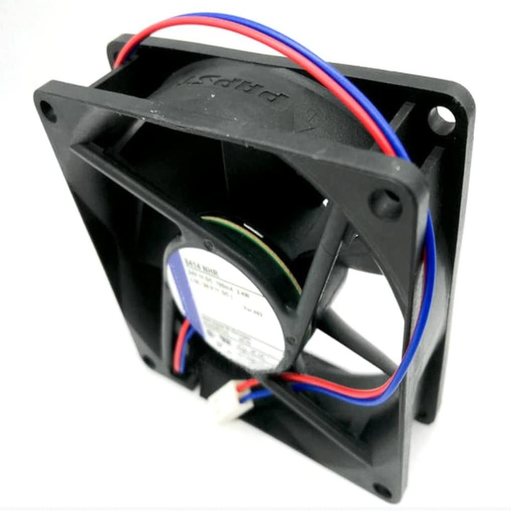 Ebmpapst 8414nhr Axial Fan 24v-98ma 2.4w Dc Brushless Air Cooling Fan 5500 Rpm 80 * 80 * 25mm 2wire - Color: Black