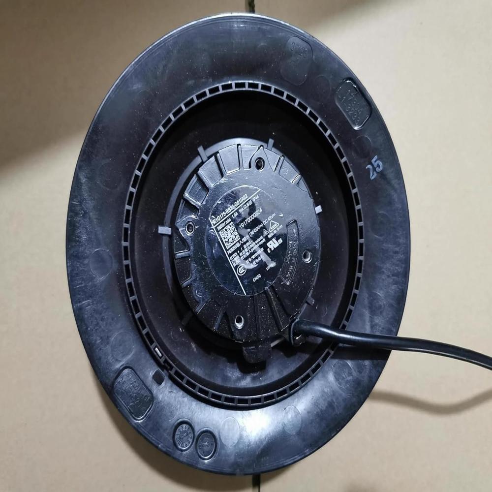 ebmpapst R16175-RB33-G01/A02 Axial Fan 48V-1.9A 76W DC Brushless Air Cooling Fan 3950 RPM 175mm 2Wire Metal