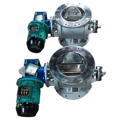 Industrial Direct Drive Rotary Airlock Valve - Application: Chemical Processing