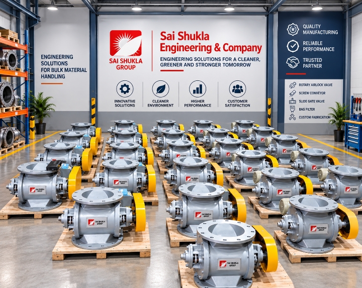 Industrial Customise Rotary Airlock Valve - Application: Chemical Processing