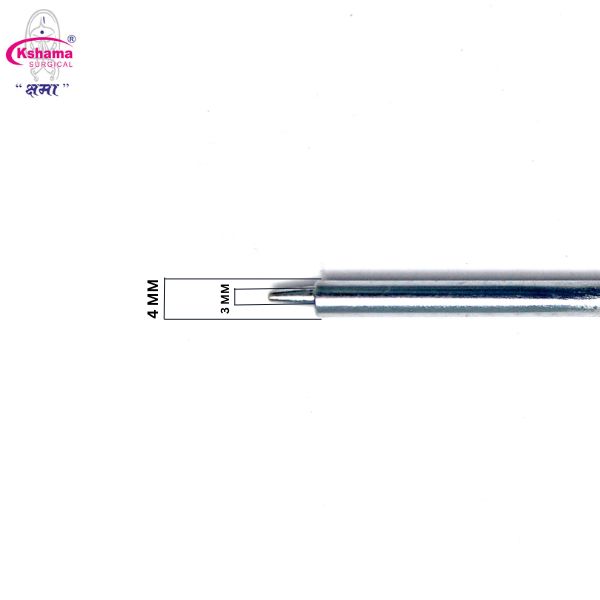 Teat Tumor Extractor 3 Ring with Spring I Veterinary Surgical Instrument (1 Pcs)