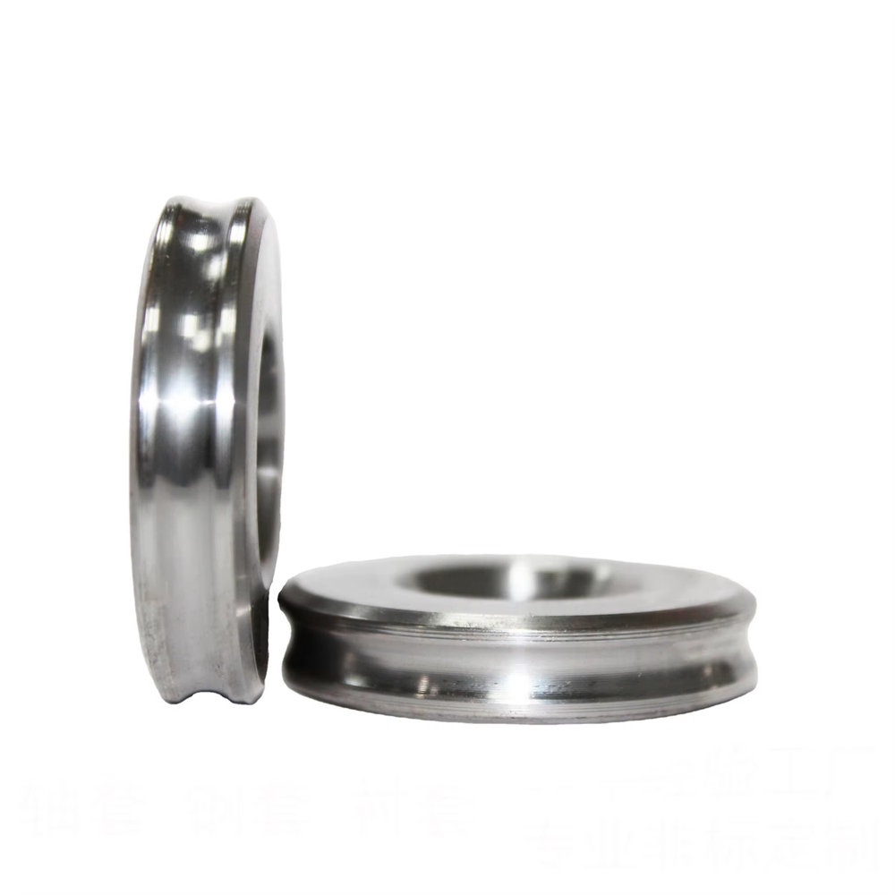 Textile Machinery Sleeve groove Bush Customized Steel Ring