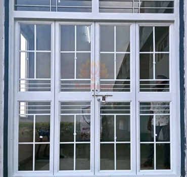 Four Leaf Simple French Door