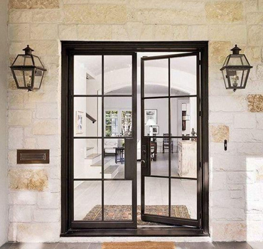 Galvanized French Door - Application: Interior