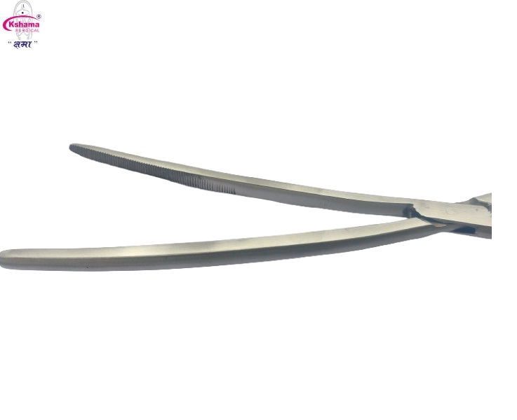 Straw Holding Forceps I Stainless Steel Good Grip I 18 Inch Length (Pack Of 1)