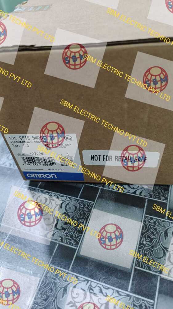 OMRON PROGRAMMABLE CONTROLLER, CP1E-N40DT1-DM,CP1E-N60DT1-A