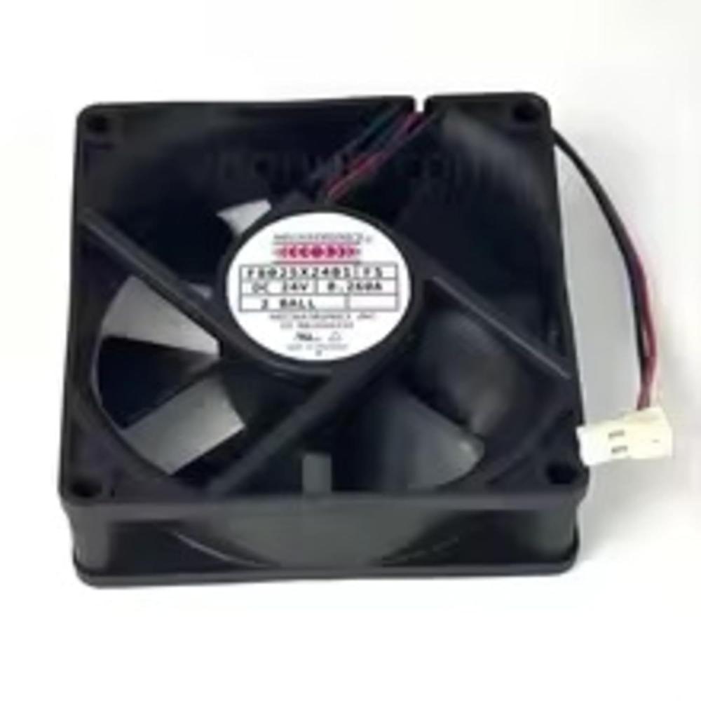 Mechatronics F8025X24B Axial Fan 24V-0.260A DC Brushless Air Cooling Fan 4200 RPM 80 * 80 * 25mm 2Wire