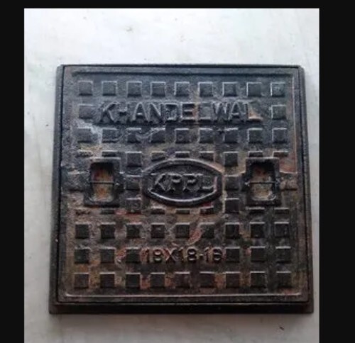 Cast Iron Earthing Plates - Color: Grey