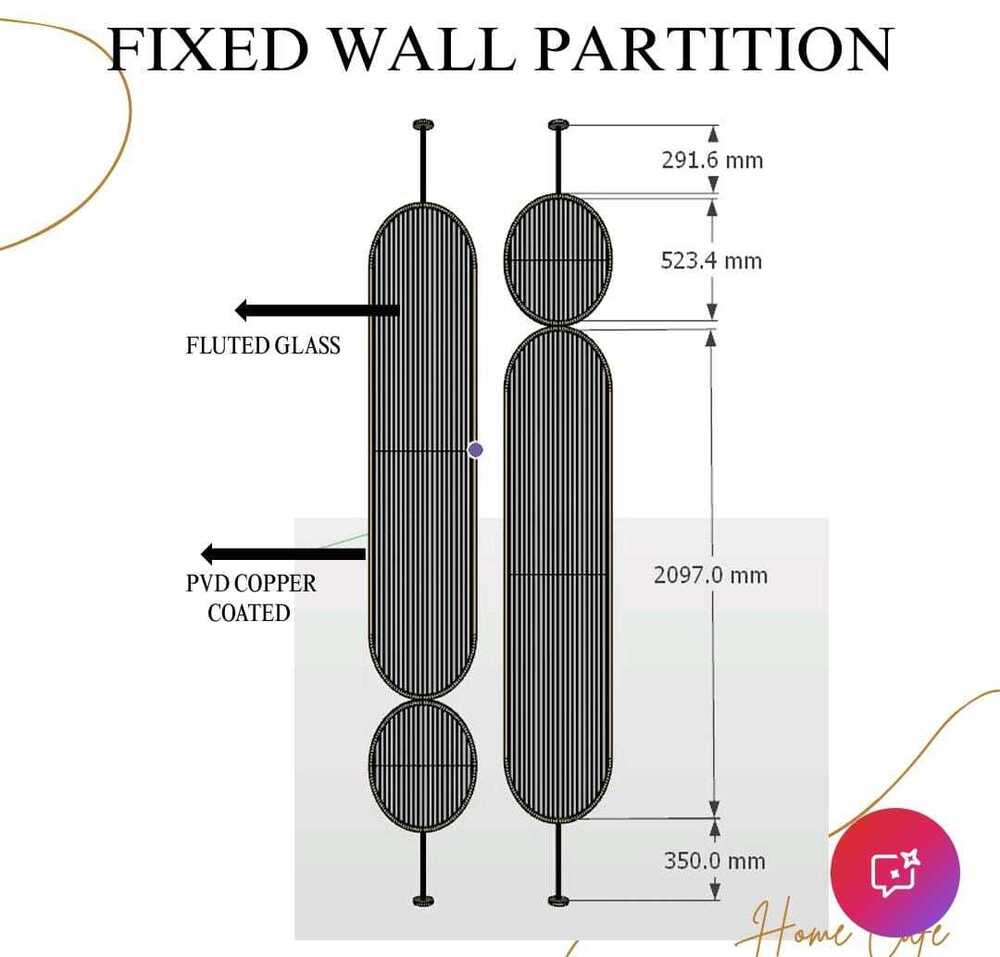 oval partation