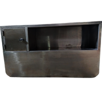 Ss Cross Over Bench - Color: Silver