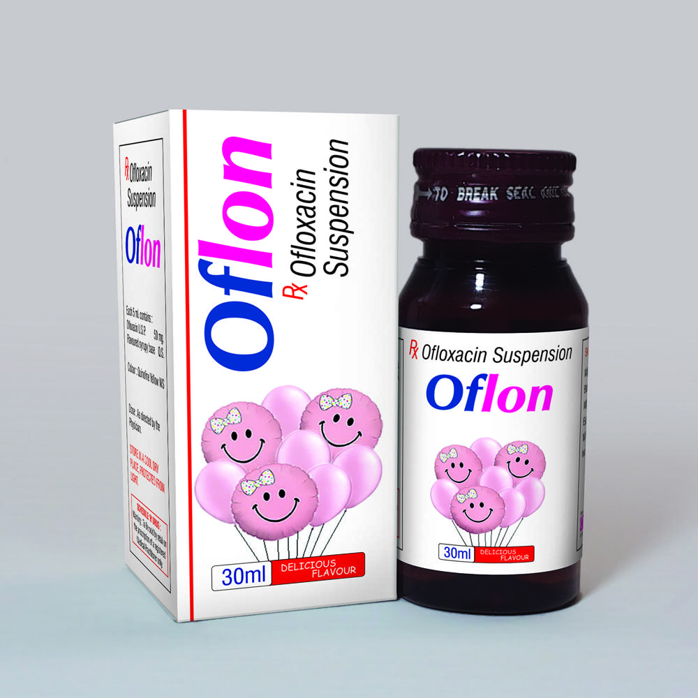 Ofloxacin 50 mg/5 ml Suspension