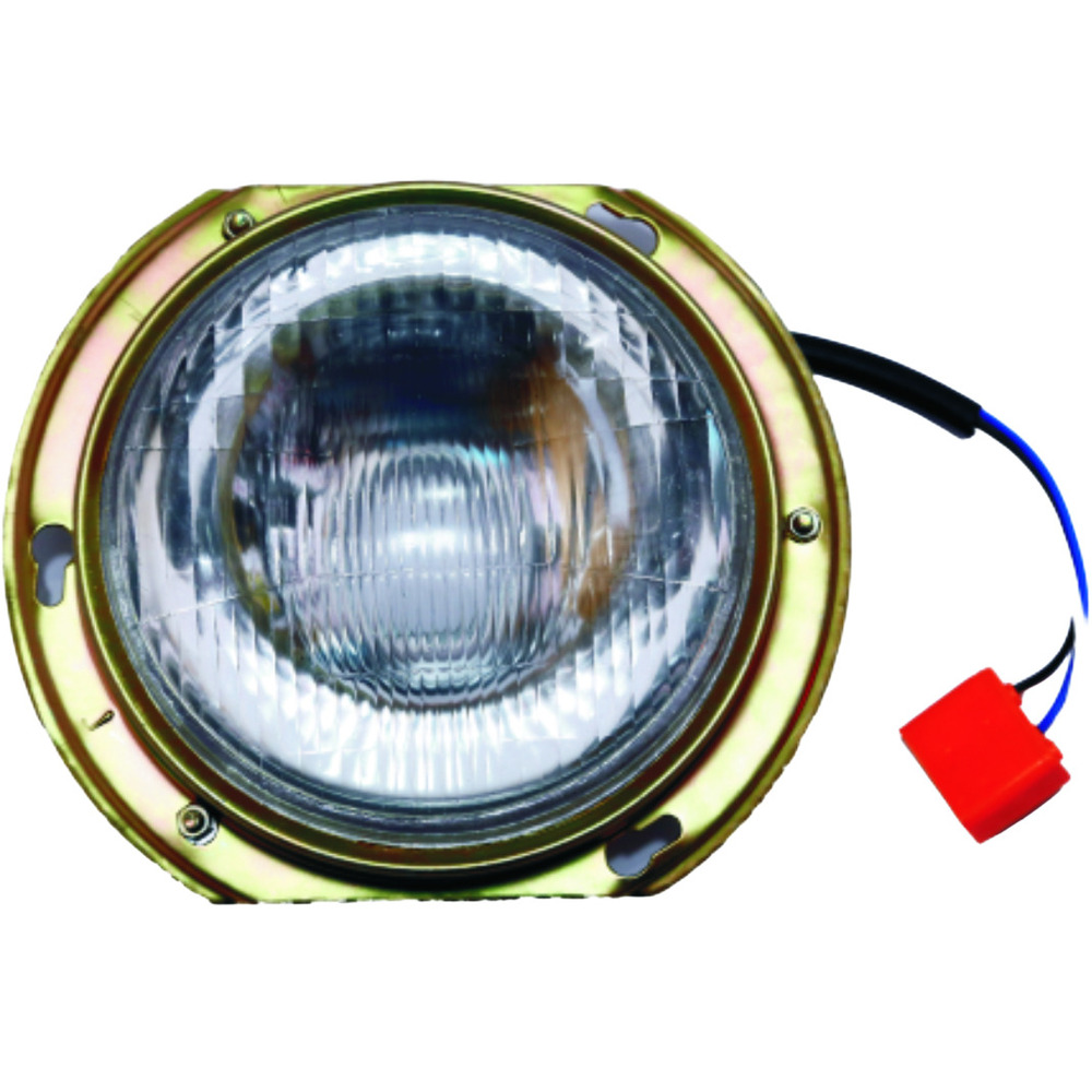 Re Compact 4S Optima Head Light Three Wheeler - Body Material: Glass