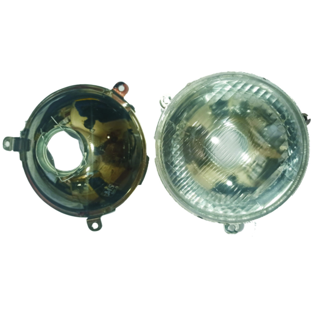 Re Compact 4S Gc-1000 Head Light Beam Three Wheeler - Body Material: Glass